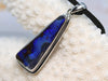 Eternal Celestial -Blue Australian Boulder Opal Solid Pendant (Silver 925)