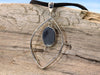Meadow Mirage -Blue-Green Australian Dark Opal Solid Pendant (Silver 925)